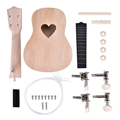 Ukulele Musical Instruments Accessoires pour Instruments de Musique Ukelele Kit de Tilleul à 4 Cordes de 21 Pouces Kit D’installation d’ukulélé pour ukulélé Kit de Bricolage - Les Beatles, Paul McCartney, John Lennon, RIngo Starr, George Harrison Ukulele Musical Instruments Accessoires pour Instruments de Musique Ukelele Kit de Tilleul à 4 Cordes de 21 Pouces Kit D'installation d'ukulélé pour ukulélé Kit de Bricolage – Image 5