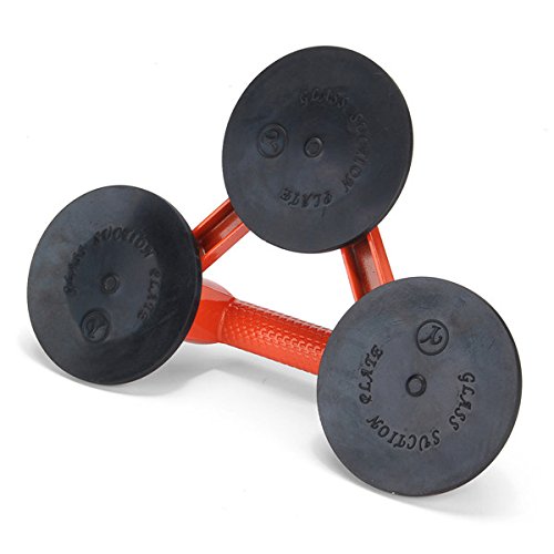 145Kg Heavy Duty 3 Ventosa Triple Pad Sucker Plate Glass Lifter Carrier Tool