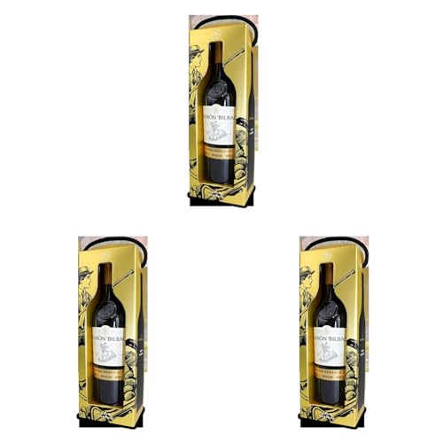 Ramón Bilbao - Vino Tinto Gran Reserva - D.O. Rioja - Estuche de Regalo - Botella 750 ml (Paquete de 3)