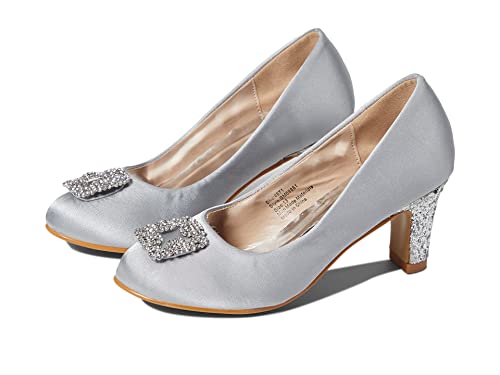 Badgley Mischka Girl's Marcy Jewel Toe Pump (Little Kid/Big Kid)