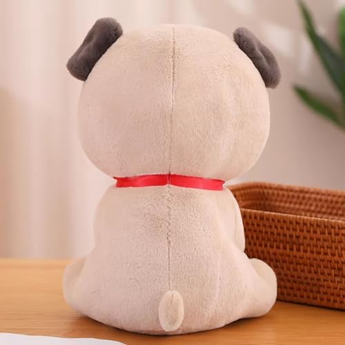 Image of ADORA Soft Plush Dog Toy for Kids | Stuffed Puppy Soft Toy |Dog Puppy Stuffed Animal Cute Brown Dog Plush Animal Soft Toys | Soft Toy for Gift Boys & Girls | 30 CM Brown Color