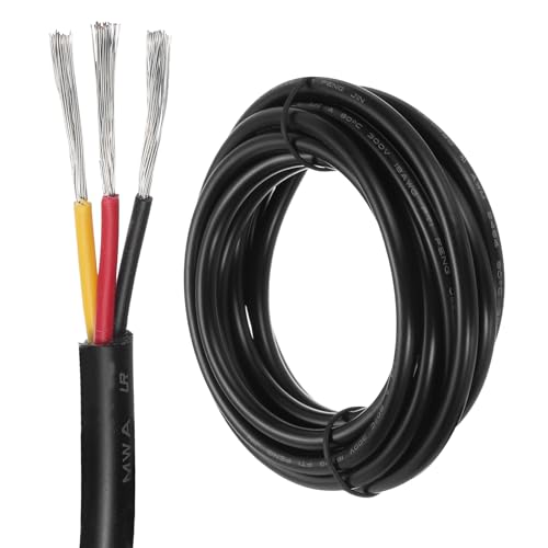 Fil électrique de calibre 18 résistant 300 V pour éclairage LED basse tension
