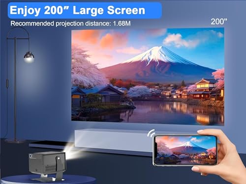 Image of TOPTRO 1St Android 12, 270 Rotatable, Auto Focus & Hdmi Arc Toptro Q9 Max 1080P Native Resolution Projector for Home 4K Support, 11000L Auto Keystone 5G WiFi Bt, YouTube Netflix Prime Hotstar,Grey