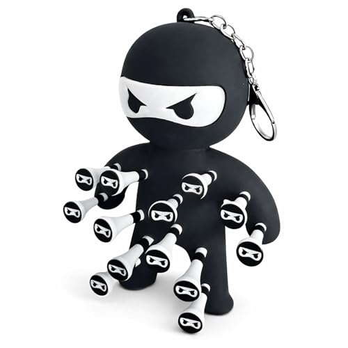 Golf Tee Holder Ninja Design | Black or White | Holds 13 Tees Tee Ninja - Black