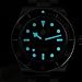 San Martin Watches for Men - NH35 Movement Automatic Dive Watch SN008GC 40mm Mens Watch 20Bar Waterproof Sapphire Crystal Luminous Mechanical Wristwatch (Black/ BGW9 Lume/ SN008D)