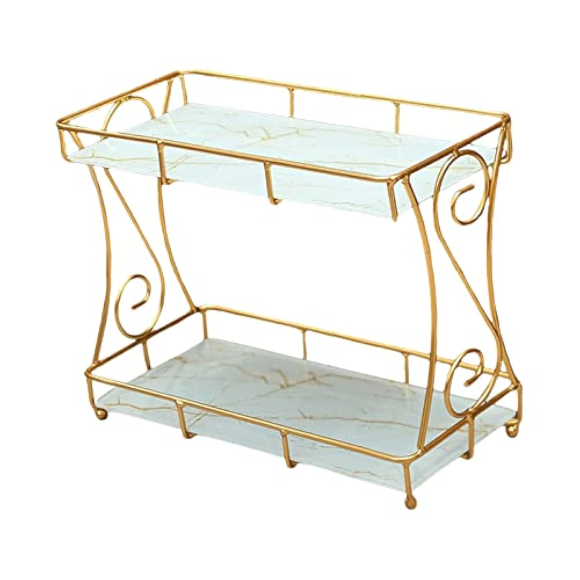 Iron Cosmetic Storage Rack for Bathroom
