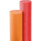 The Dreidel Company Floating Pool Noodles Foam Tube, Thick Noodles for Floating in The Swimming Pool, Assorted Colors, 52 Inches Long (Assorted Colors)