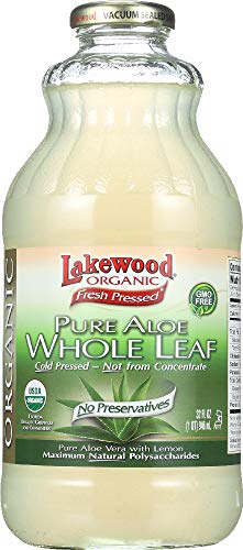 Lakewood Whole Leaf Aloe Juice OG2 32 oz. (Pack of 3)