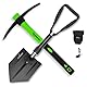 Xforst Set: Klappspaten KS1 & Mini-Spitzhacke PF400 – Unverzichtbares Set für Gartenarbeit, Camping & Survival