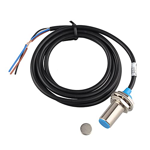 Jopto NJK-5002C NPN NO(normalmente abierto) Interruptor de Sensor de Proximidad de 10 mm CC 5-30 V Inductivo Magnético de Inducción