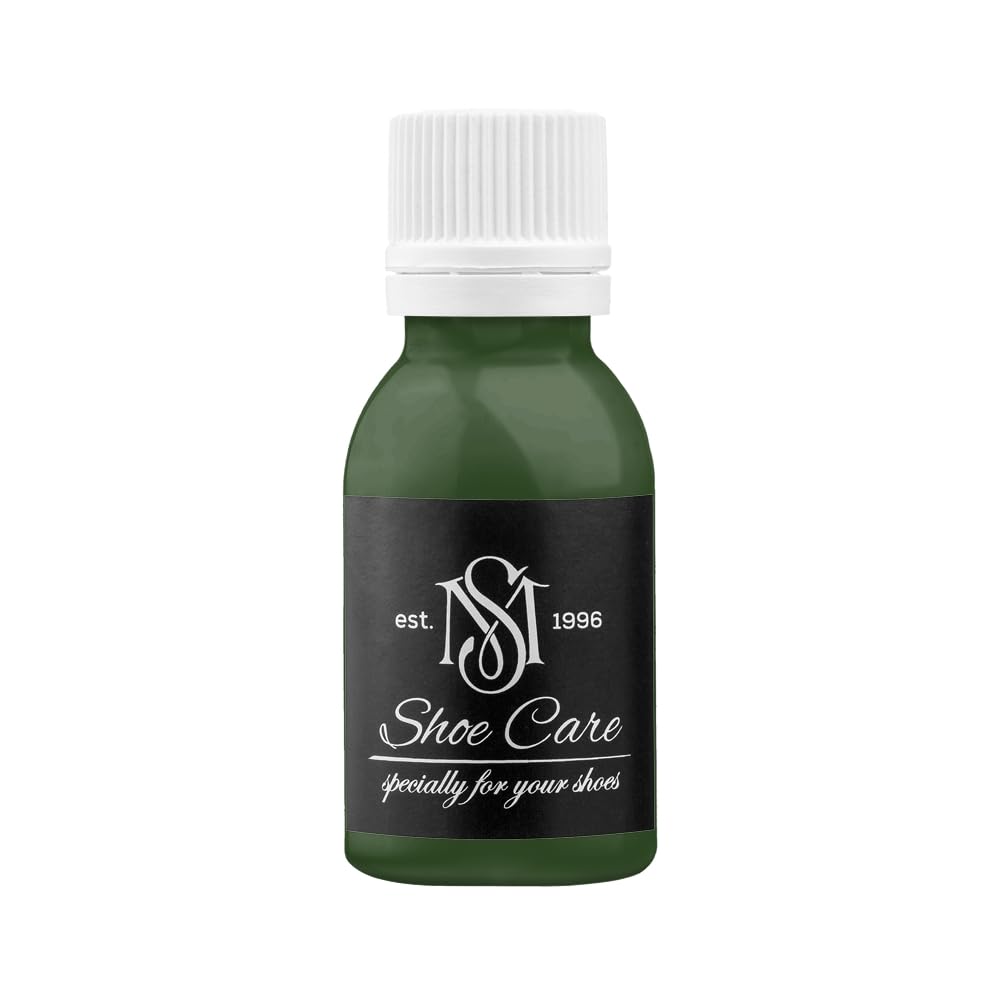 Teinture universelle MAVI STEP pour réparer la décoloration du cuir Jais Olive Noir 100ml