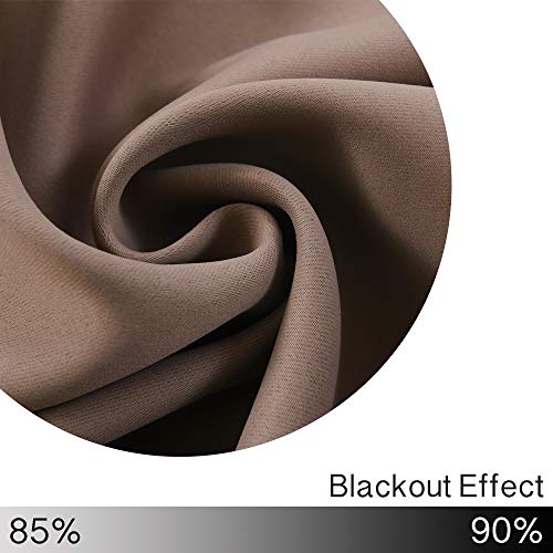 Rhf 2 Panels Outdoor Curtains For Patio Waterproof, 96 Inches Thick Privacy Blackout Stainless Grommet Outside Curtains For Gazebo, Proch, Pergola, Cabana(Tan-52By96 2Pieces) #TOP3