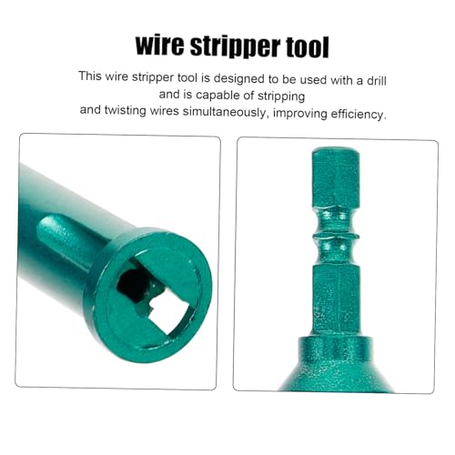 Outil de dénudage et torsion de câbles AWG NUOBESTY pour perceuse électrique 6 pièces