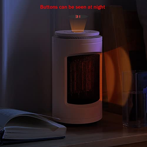 Ventilatorkachel Mini elektrische ventilatorkachel Home Desktop Heteluchtblazer Keramische ventilatorkachel Badkamer stralingsverwarmer Badkamer elektrische kachels Ventilatorkachel Badkamer - Afbeelding 5