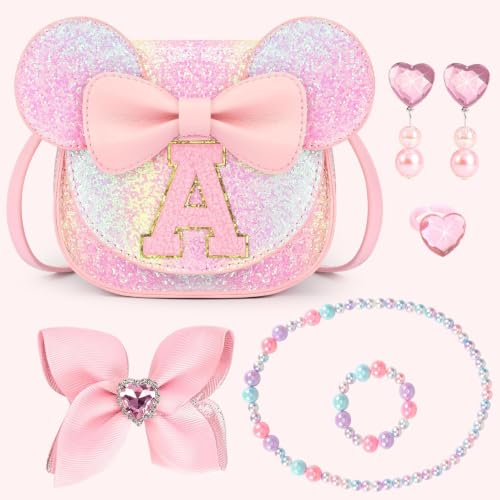 Image of mibasies Toddler Purse Gifts for Girls: 3 Year Old Girl Gifts, Girl Toys Purse Set