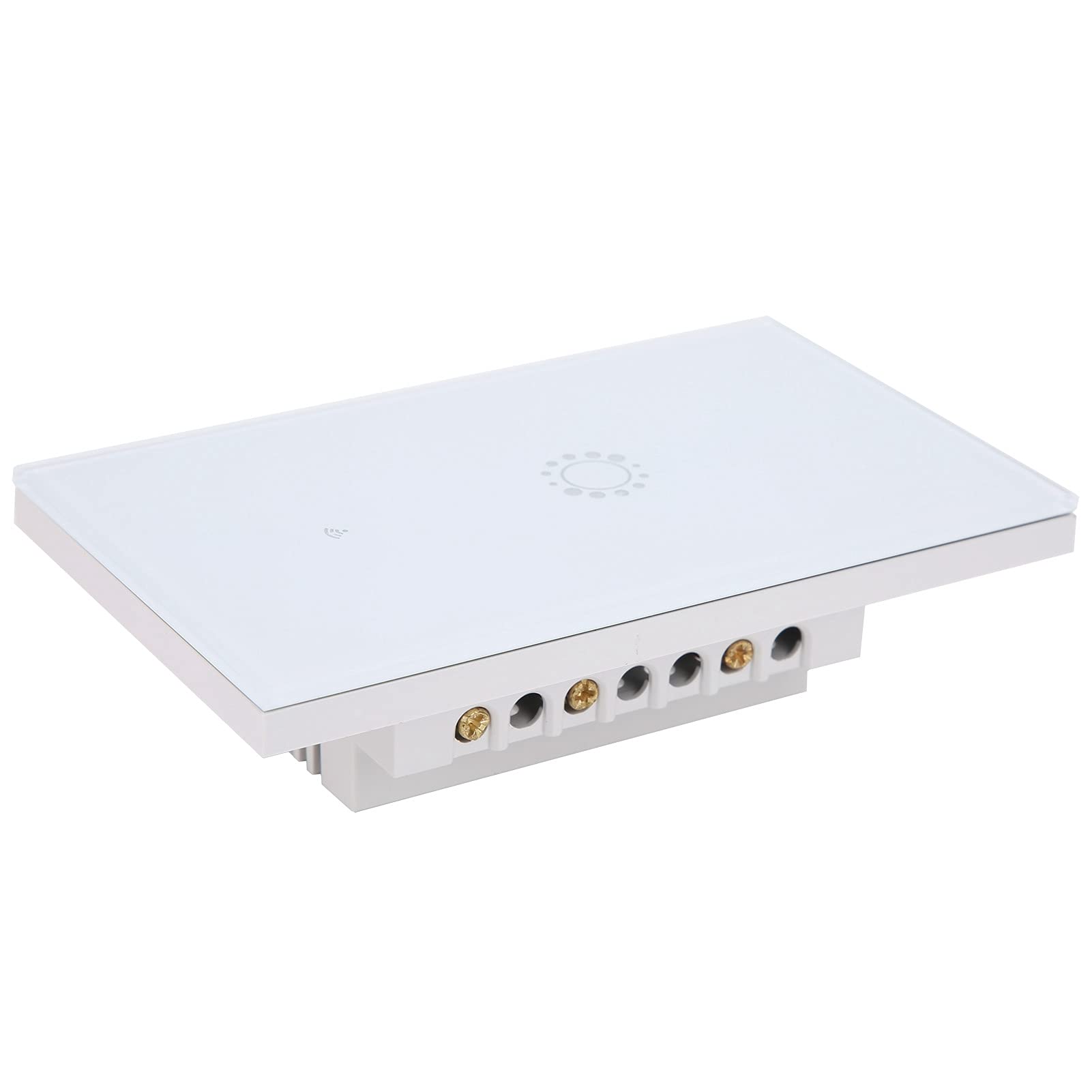 Interruttore Smart Touch, Telecomando WIFI per Home IFTTT Roqi, con Materiale ABS, Corrente Nominale 10 A, 95-240 V CA, Bianco per Casa Ufficio Negozio Ristorante
