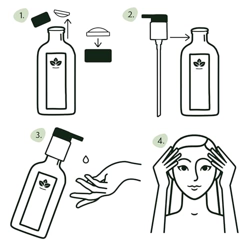 Nature Spell Tea Tree Oil for Hair & Scalp with Pump Dispenser - Image 4