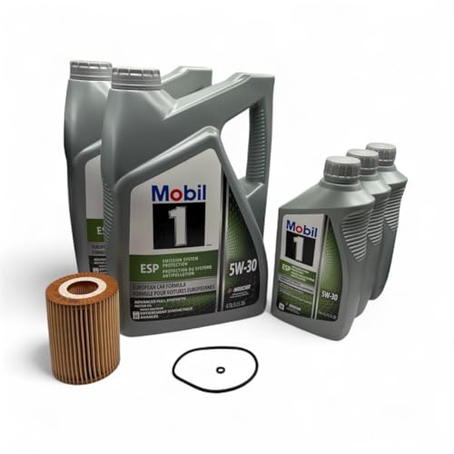 Synthetic Motor Oil Change Kit Compatible with 2010-2022 Mercedes-Benz Sprinter 3.0L Turbo Diesel, 13 quarts with Oil Filter