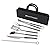 Home-Complete BBQ Grill Tool Set- Stainless Steel Barbecue Grilling Accessories with 7 Utensils and Carrying Case, Includes Spatula, Tongs, Knife