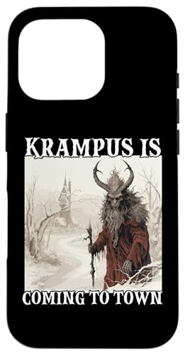 クランプスT |クランプス コスチューム Kramperl |サンタクロース スマホケース iPhone 16 Pro 用