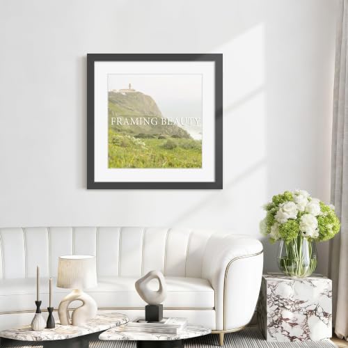 Image of Picrit 30x30 Black Picture Frame, Poster Frame for Wall, 3 Pack