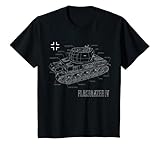 Deutscher Flakpanzer IV (4) Wirbelwind Blaupause ist ein fantastisches Geschenk für jeden Historiker, der sich für die Entwicklung von selbstfahrenden Flakpanzern im Zweiten Weltkrieg interessiert.