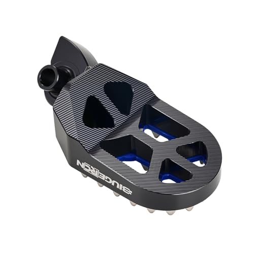 Image of JFG RACING Dirt Bike Foot Pegs,Double Deck CNC Rest Pedal Footpegs for YZ65 18-26 /YZ85 02-26 /YZ125 97-26 /YZ250 98-26 /YZ250F 01-22 /WR250F 01-24 /YZ450F 03-22 /WR450F 03-26 /YZ125X YZ250X-Black