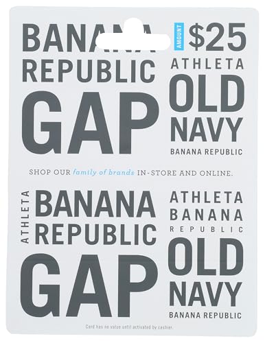 Gap Options (Multibrand) $25 Gift Card