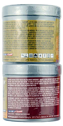 Image of PC Products PC-Woody Wood Repair Epoxy Paste, Two-Part 6 oz in Two Cans, Tan 083338