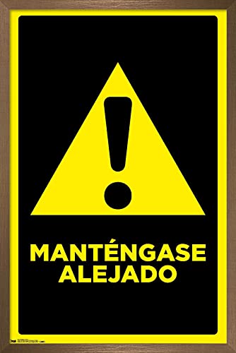 Poster Keep Out Mantengase pour délimiter votre espace personnel 56x86