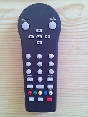 Mando Compatible con Movistar Plus Satelite Antiguo Digital + (Versión Plana)