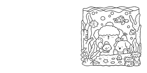 Image of Cozy Cuties: Coloring Book for Adults and Kids (Cozy Spaces Coloring)