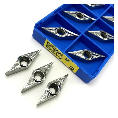 VCGT160404 AK H01 Herramienta de Torneado para Aluminio miniatura 3