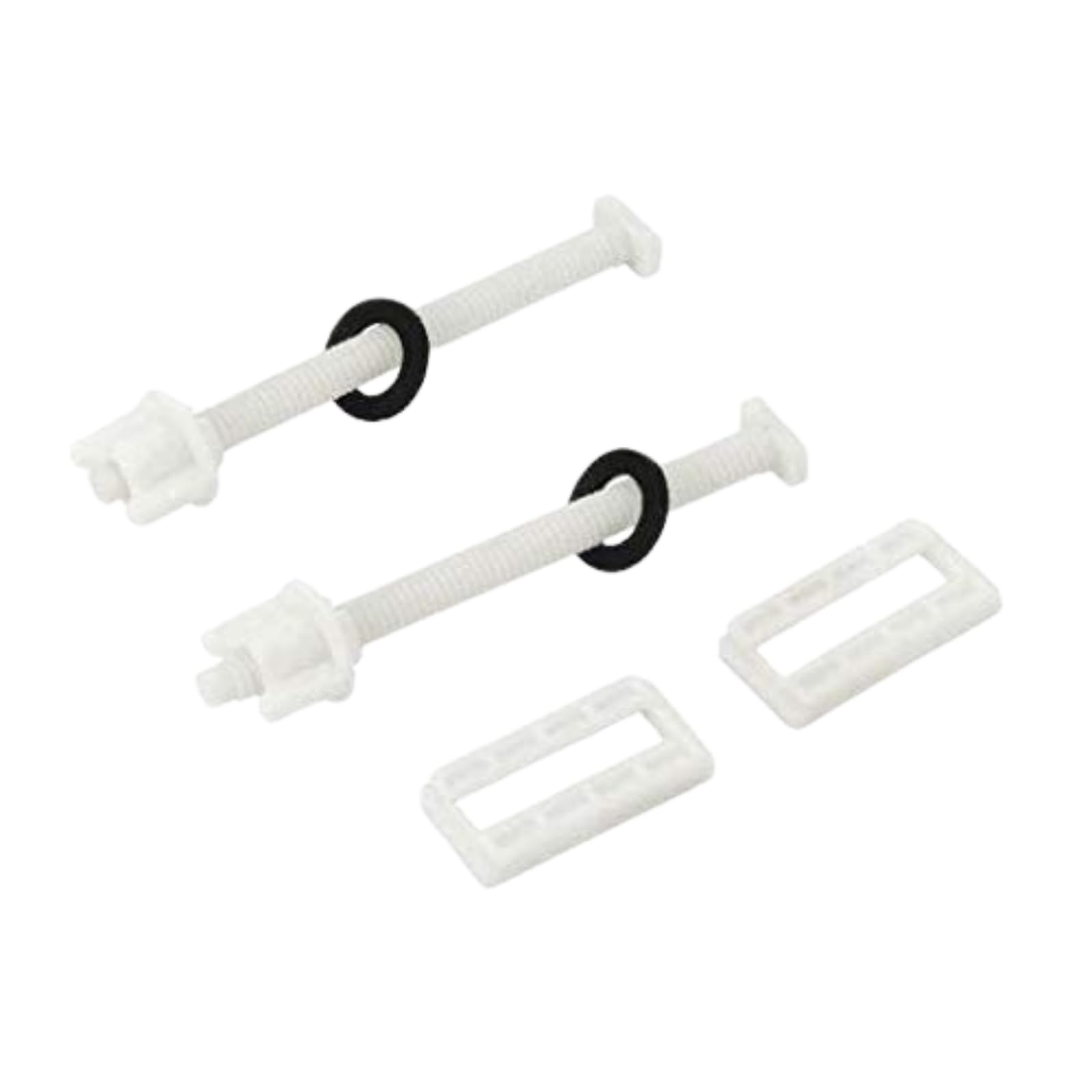 PVC Toilet Seat Cover Soft Closing Hinges Jqr and Sympolo Type for Toilet Seat Cover (Color:White,Square Ring Size - 52 MM) (B09QKYP32L) Amazon Price History, Amazon Price Tracker