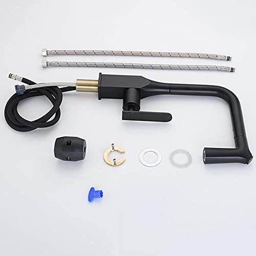 Robinet laiton à douchette extractible pour stopper les éclaboussures - 6