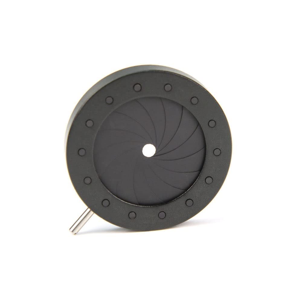 Accesorios Para Microscopios Adaptador de microscopio de cámara Digital de condensador de apertura de diafragma de Iris óptico con Zoom de Metal de 1,5-25MM for lente de cámara Durabilidad Y Rendimien