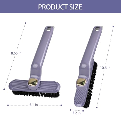 Image of Scrub Brush for Kitchen Grout, Cleaning Brush for Bathroom use,Crevice Cleaning Brushes scrubbing Bathroom Floor,Sink,Tile,Shower, Grout Brushes with Hard bristles.