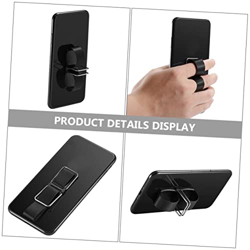 Soporte de anillo teléfono universal con correa accesorio multifuncional para escritorio 6