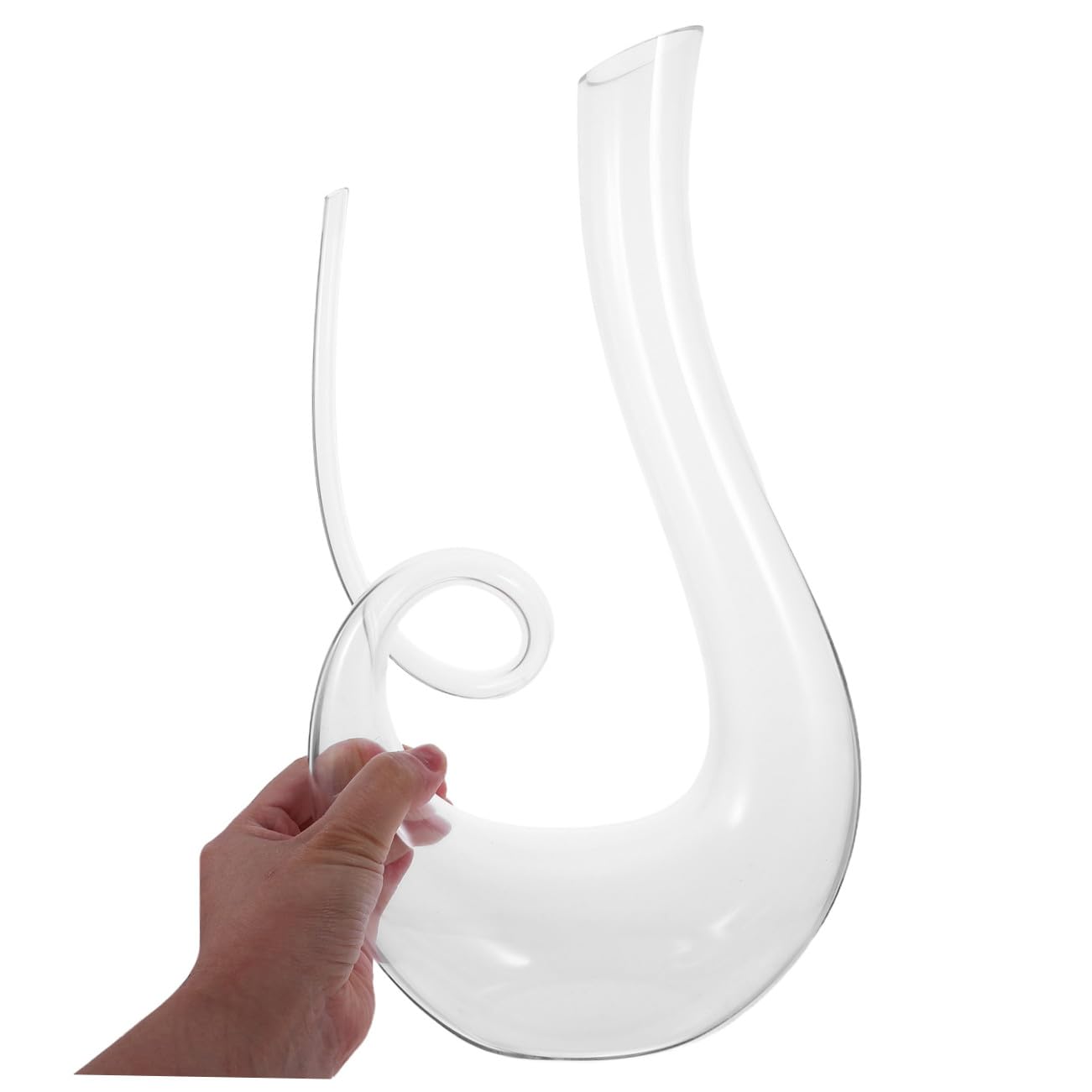 Glas Weinausgießer 1300ml mit Eleganter Form Weihnachten Geschenkideen