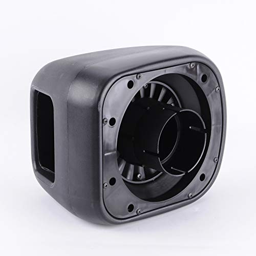 WoodHW 1PC Universal Black Snorkel Head Square Mushroom Replacement with 3.03inch Inlet