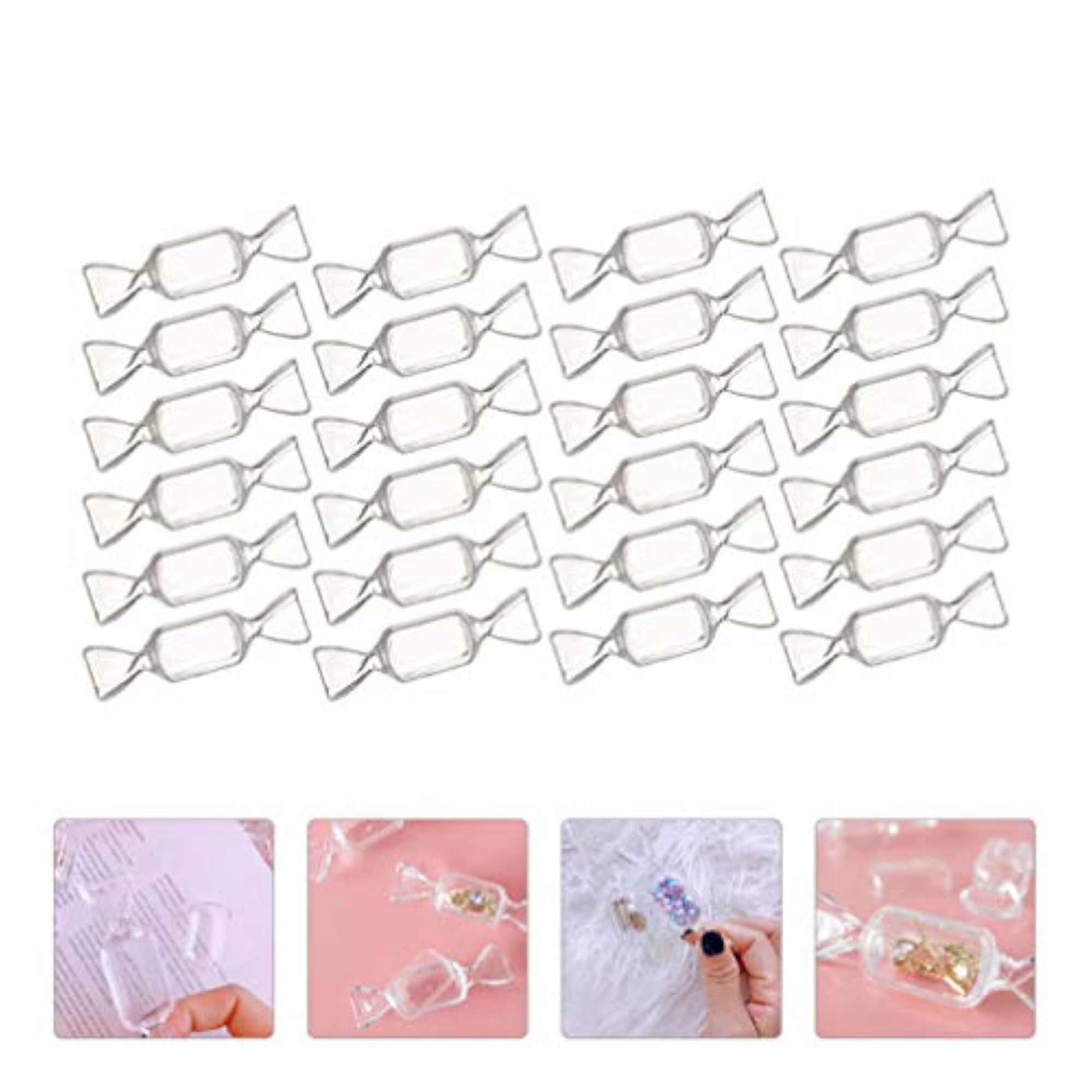 24Pcs Candy Shape Storage Box for Jewelry
