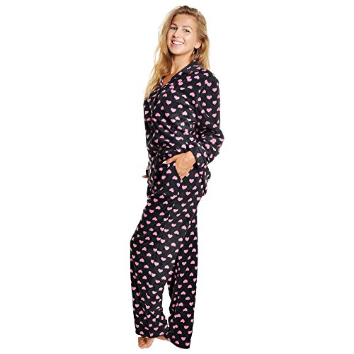 Angelina Women's Cozy Fleece Pajama Set, PJ91156_XL