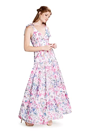 Dress the Population Women's Pearl Fit and Flare Maxi Dress2