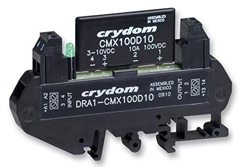SSR, module DIN, 60 VDC, 8 A, relais à l'état solide, Qté.1 | DRA1-CMX60D10