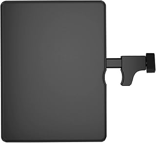 predolo Sound Card Tray Microphone Stand Accessory Clip Holder for Stage Microphone Stand Rack Mic Stand Tray Holder Clamp on Shelf for Recording