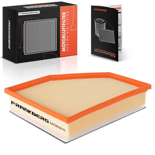 Image of Frankberg Engine Air Filters with Filters insert Compatible with 5 Series F90 G30 518-540 1.6L-3.0L 2016-2023 X3 F97 G01 sDrive18d-xDriveM40i 1.6L-3.0L 2017-2024 Replace# 13718577171