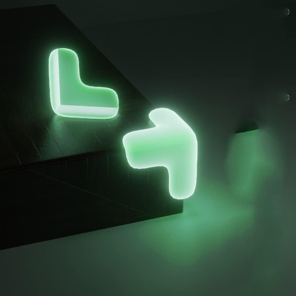 10 Pieces Luminous Corner Protectors,Soft Baby Proofing Corner Guards,Safety Proofing Edge Bumper,Sharp Corner Cushions for Child for Furniture Table : Baby