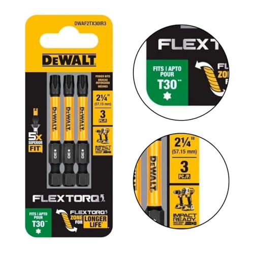 2.25IN TORX T30 IMPACT READY 3PK - image 6