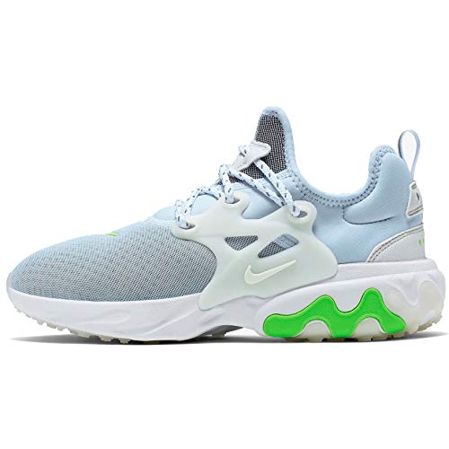 Nike Women's Presto React Shoes (7, Blue/White/Green)