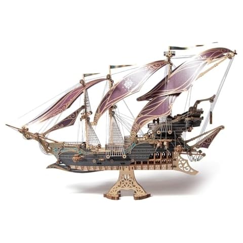 Puzzle 3D Bateau Pirate Sparrow - Howcat Cover